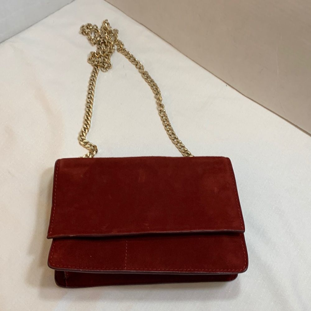 ZARA WOMAN handbag with gold Crossbody chain